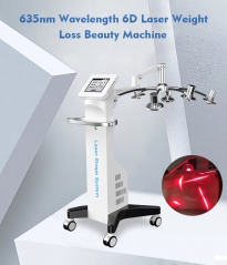 6D Laser Lipolysis Shape Machine XM-687 532nm/635nm Wavelength 6D Laser Weight Loss Beauty Machine slimmming machine