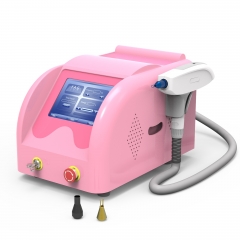 Q switch Nd Yag laser machine pink